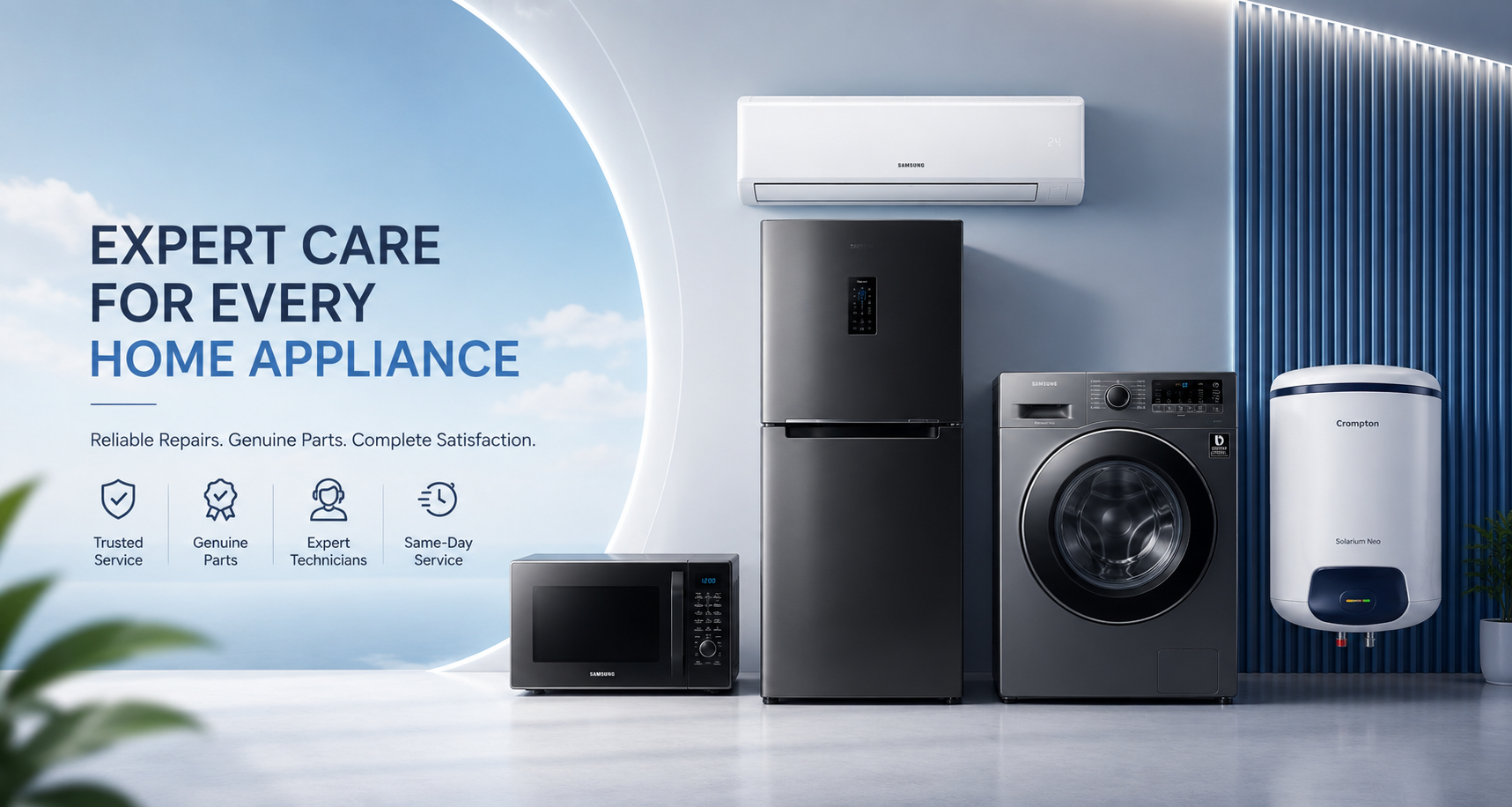 Premium Home Appliances Repair in Kolkata