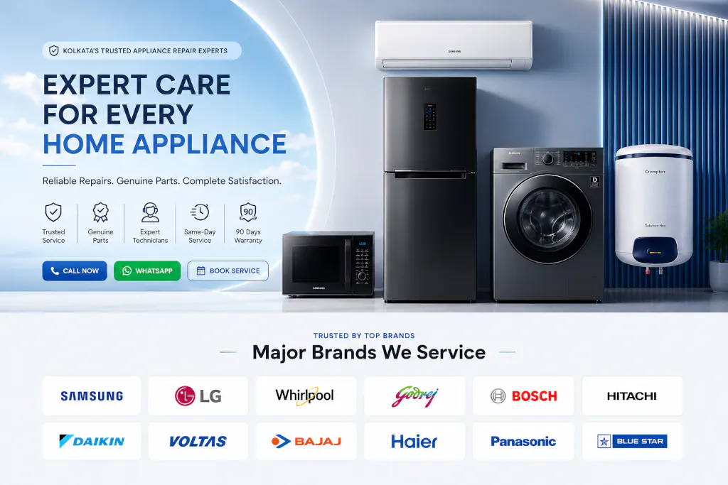 Bengal Appliance professional home appliance repair services in Kolkata